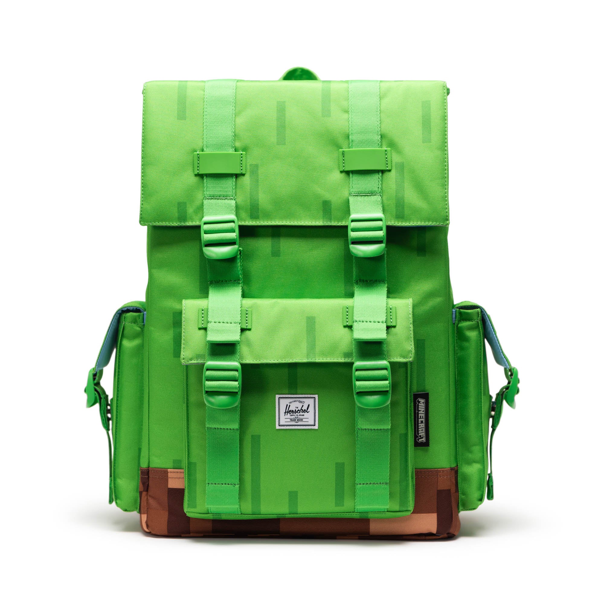 Herschel Minecraft Little America™ Cube | Su İtici Kumaş Sırt Çantası, 16" Laptop Uyumlu, 29 L